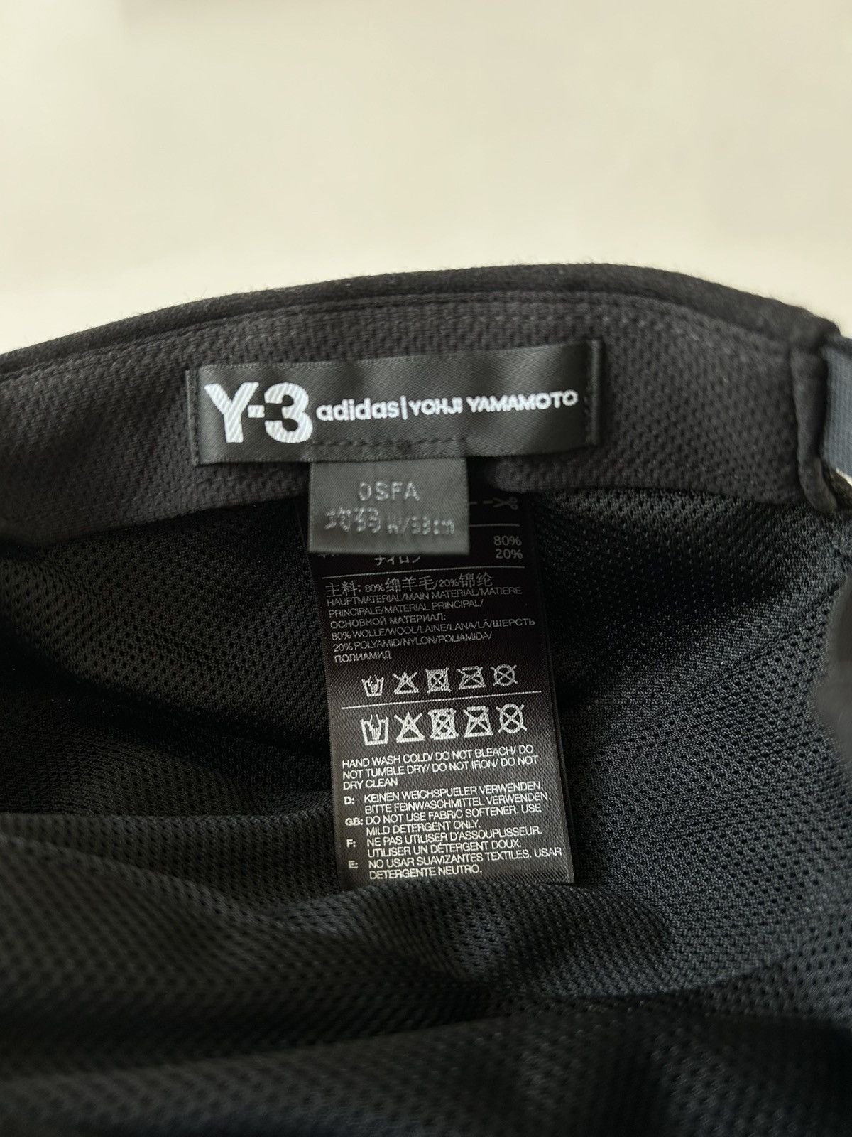 Y-3 y-3 wool cap Size ONE SIZE - 4 Thumbnail