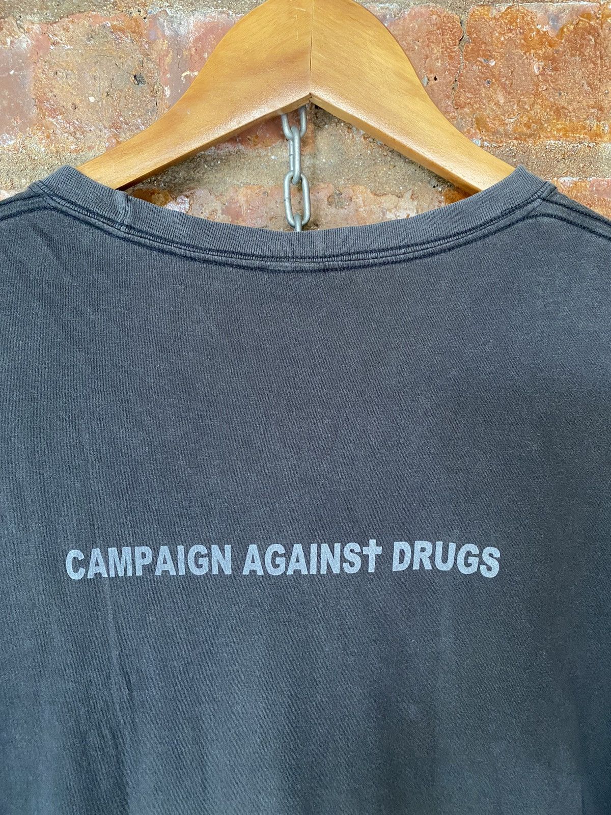 Japanese Brand × Pledge Pledge Number Nine Cobain Campaign Again Drugs tee Size US M / EU 48-50 / 2 - 7 Thumbnail