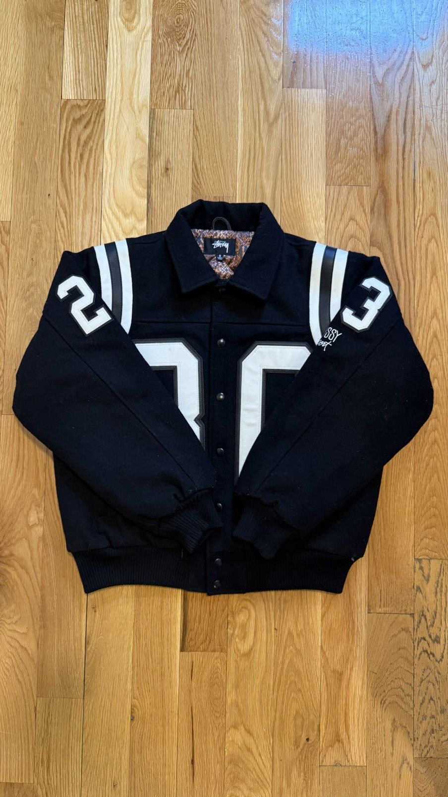 Stussy Stussy 2023 Wool Varsity Jacket Size US S / EU 44-46 / 1 - 1 Thumbnail
