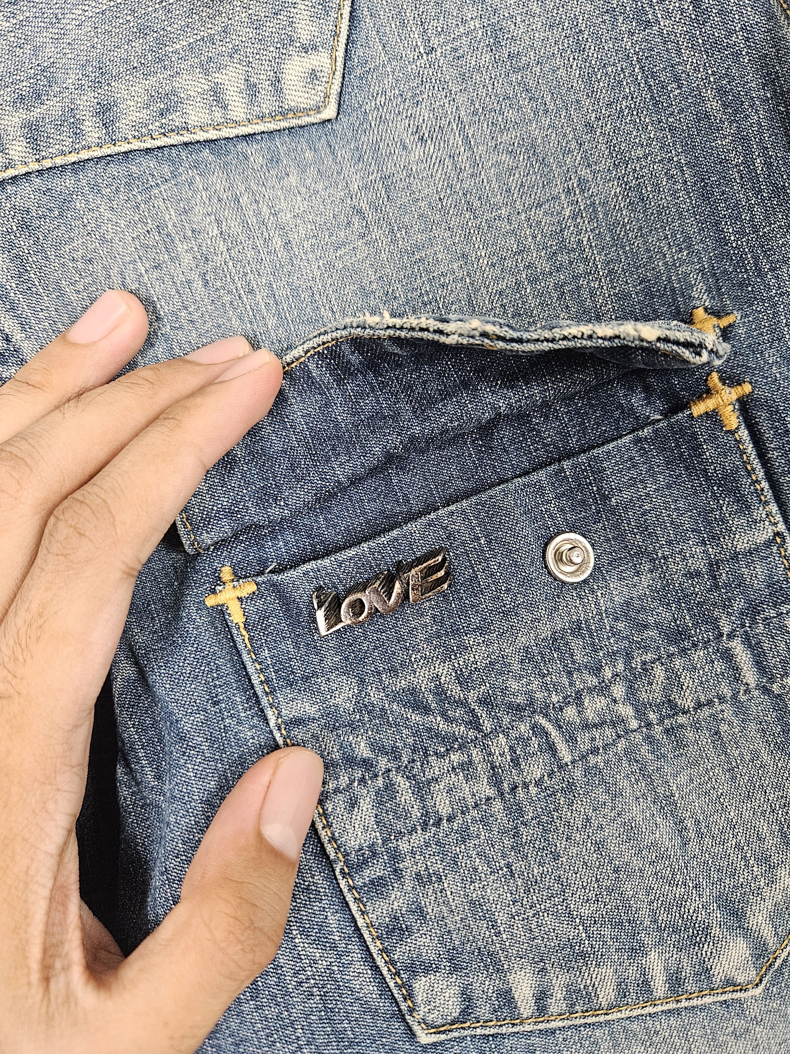 Number (N)ine Number Nine Western Denim Jacket Size US M / EU 48-50 / 2 - 7 Thumbnail