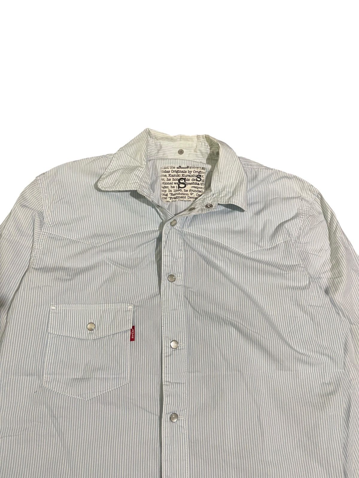 Takahiromiyashita The Soloist. 1990s Levi’s X Takahiro Miyashita X Kazuki Kuraishi Shirts Size US S / EU 44-46 / 1 - 4 Thumbnail