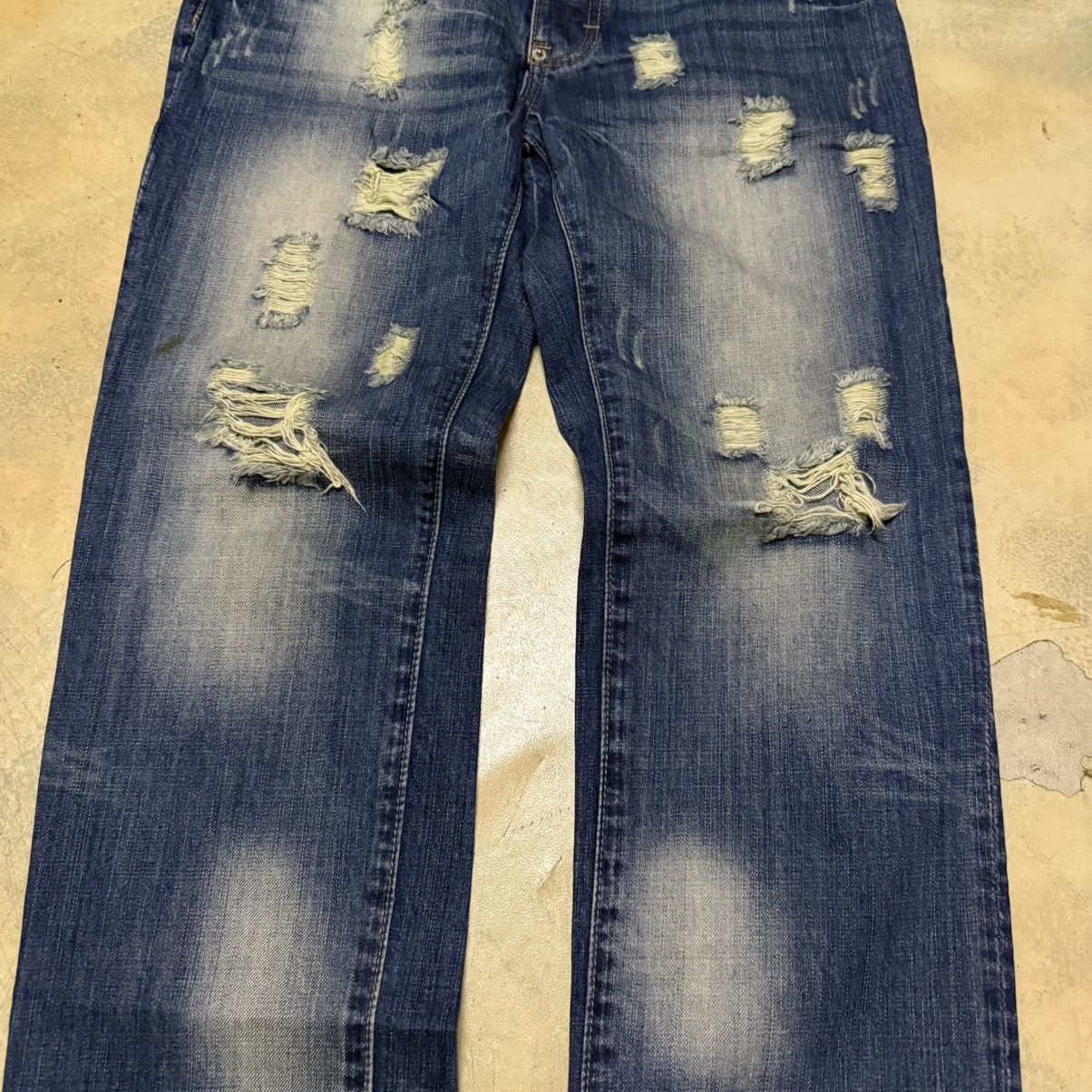 Dsquared2 Dsquared Distressed Denim Jeans Size US 34 / EU 50 - 4 Thumbnail