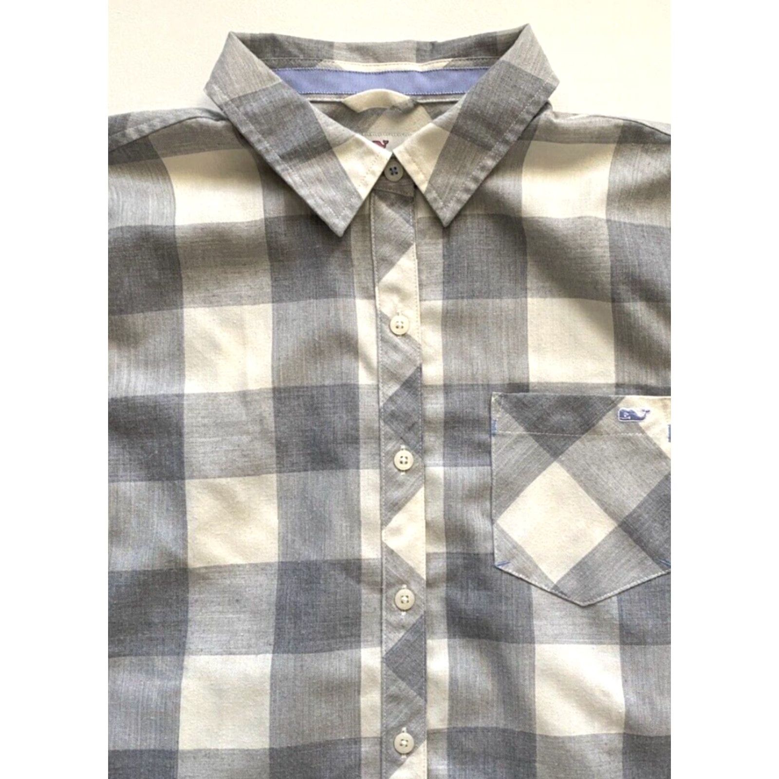 Vineyard Vines Vineyard Vines Buffalo Check Chilmark Relaxed Button-Up Shirt Sz 10 Size L / US 10 / IT 46 - 2 Thumbnail