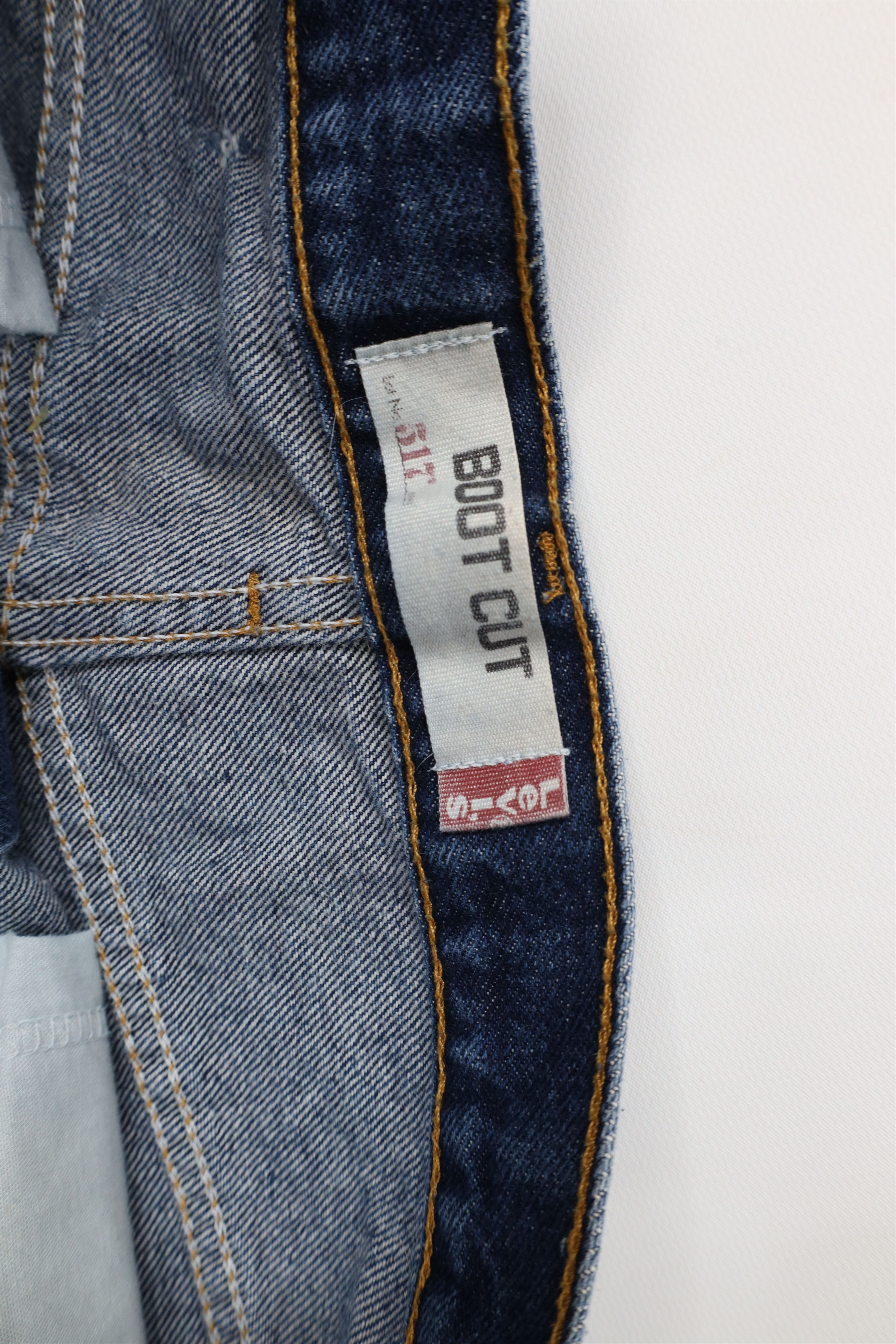 Levi's Vintage Y2K Levis 517 Western Flared Denim Jeans Blue Size US 32 / EU 48 - 8 Thumbnail