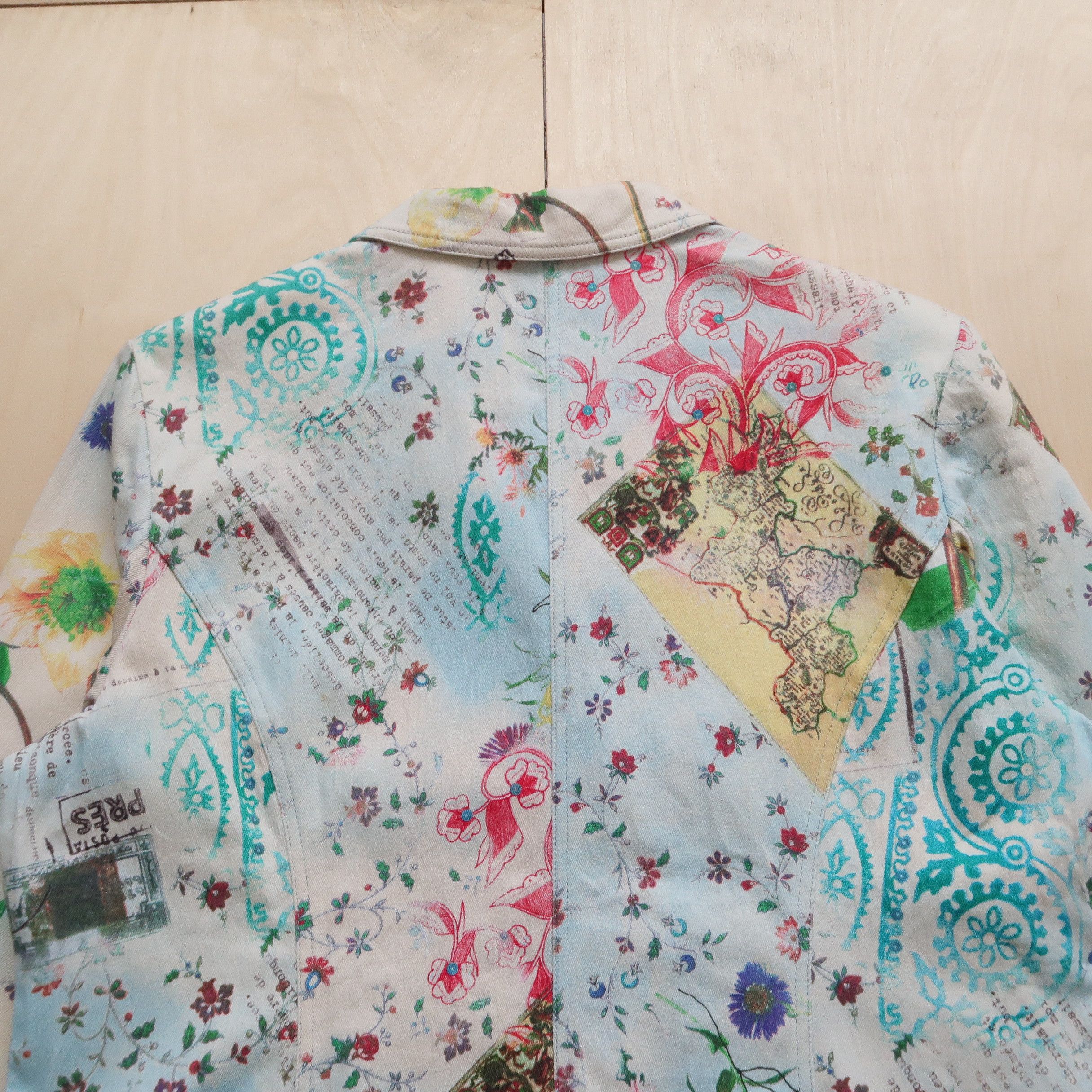 Japanese Brand 2018 Kansai Yamamoto LSD Psychedelic Floral Jacket Size US S / EU 44-46 / 1 - 18 Thumbnail