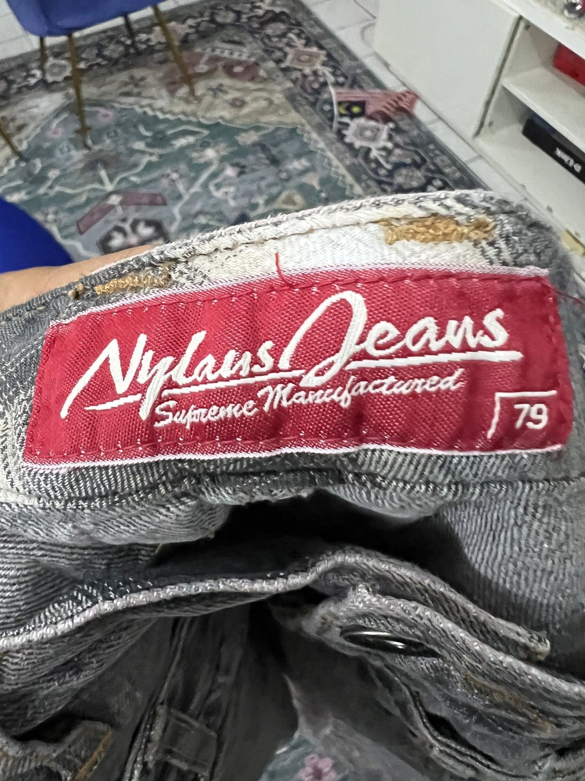 Other DOUBLE WAIST🔥NYLAUS JEANS DISTRESSED DENIM PANT Size US 29 - 8 Thumbnail