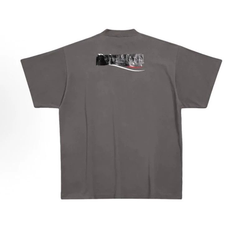 Balenciaga Balenciaga Cola Printed Short Sleeve with Concealment Size US XS / EU 42 / 0 - 7 Thumbnail