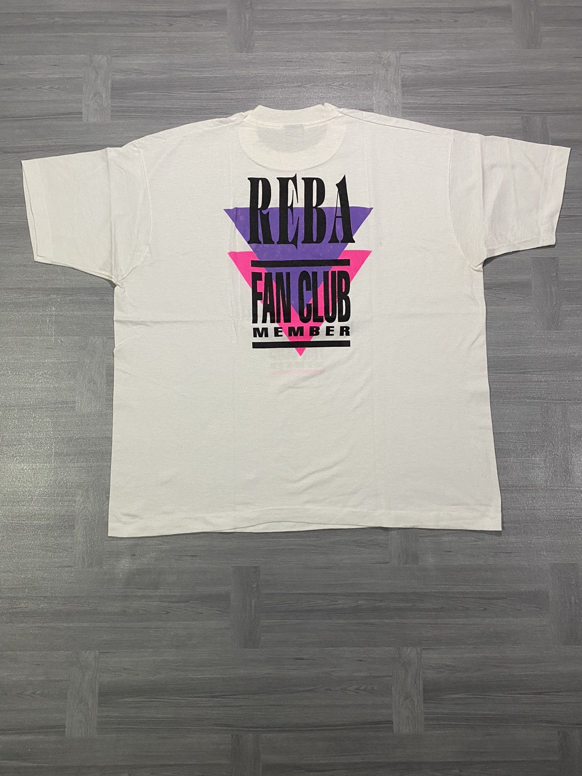 Band Tees Vintage Reba Fan Club Member T-Shirt Size US XXL / EU 58 / 5 - 10 Thumbnail