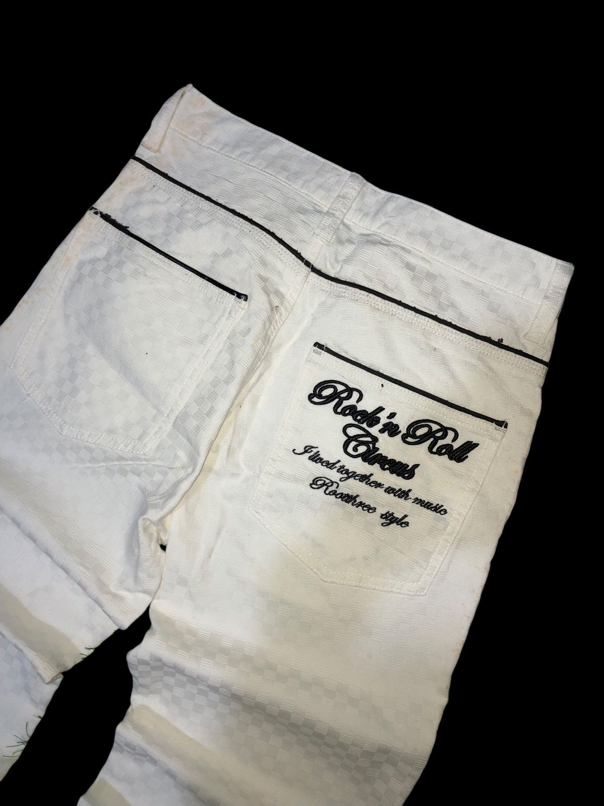 Japanese Brand × Roots Root Three Style ~ Checkerboard Motive Size US 28 / EU 44 - 2 Thumbnail