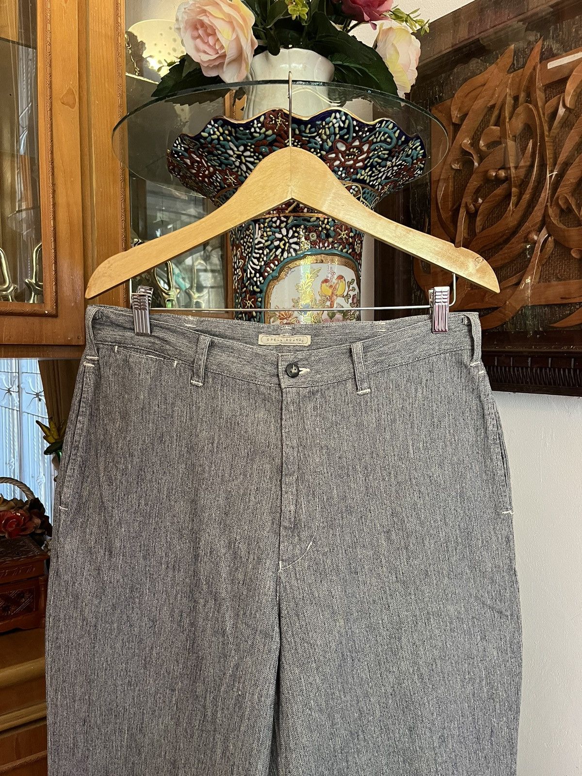Japanese Brand × Spellbound × Vintage Vintage Spellbound Extra Wide Trouser Size US 34 / EU 50 - 2 Thumbnail