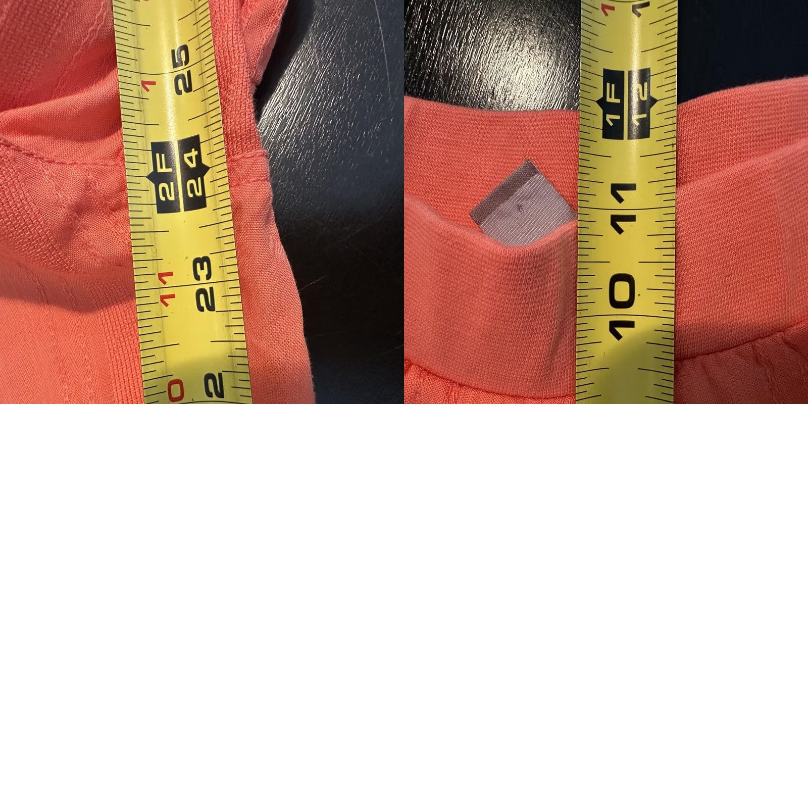 Vintage VINTAGE Chico's Pants Womens Small 0 Coral Lyocell Cropped Elastic Waist Pockets Tapered Pull-On Size 25" / US 0 / IT 36 - 9 Thumbnail