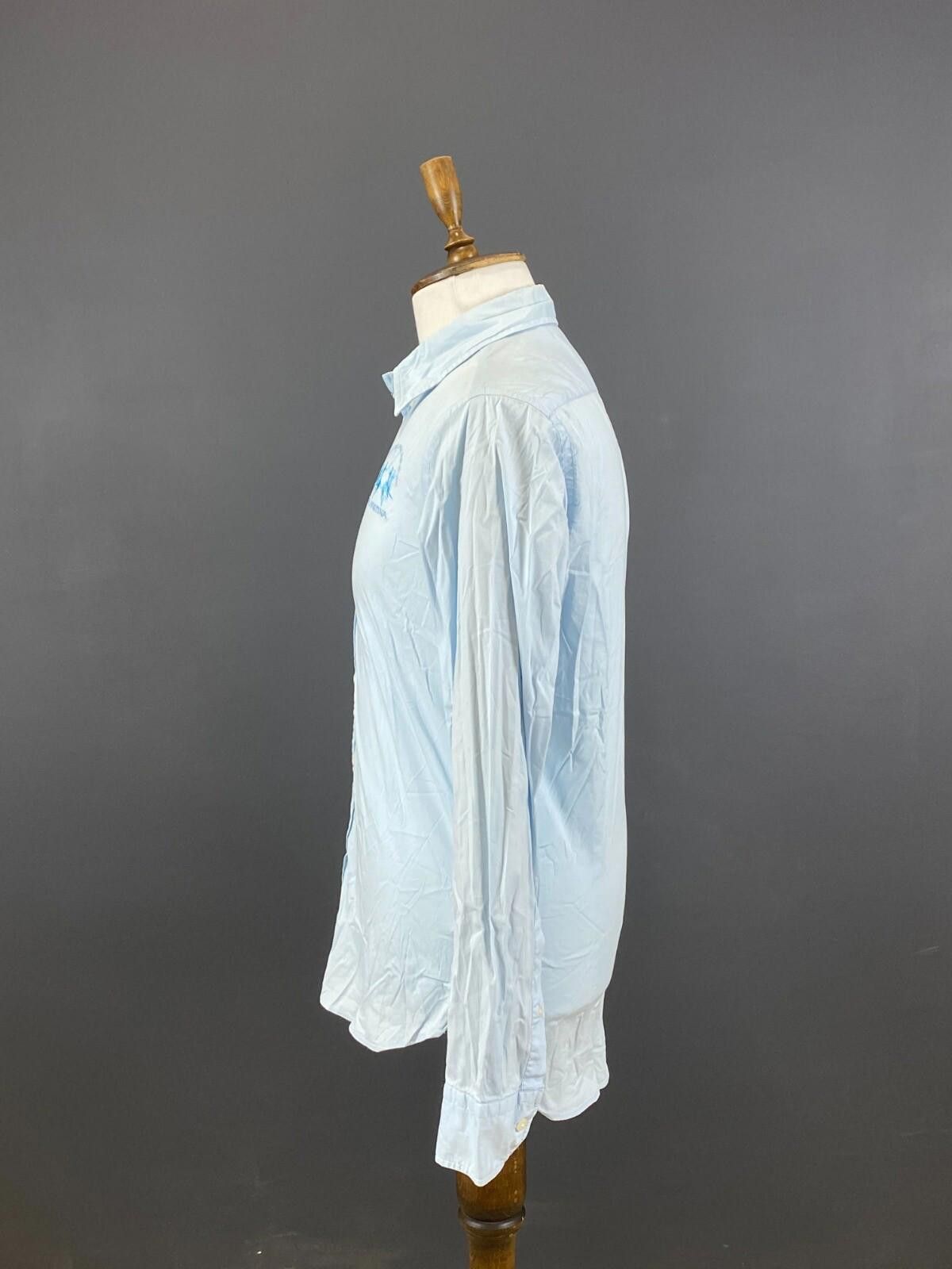 La Martina La Martina Buenos Aires Argentina Blue Shirt Size M Size US M / EU 48-50 / 2 - 6 Thumbnail
