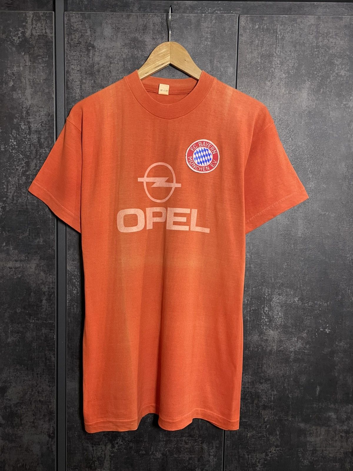 Vintage Vintage 1989 - 91 Bayern Munchen Jersey 80s Opel Adidas Tee Size US L / EU 52-54 / 3 - 2 Thumbnail