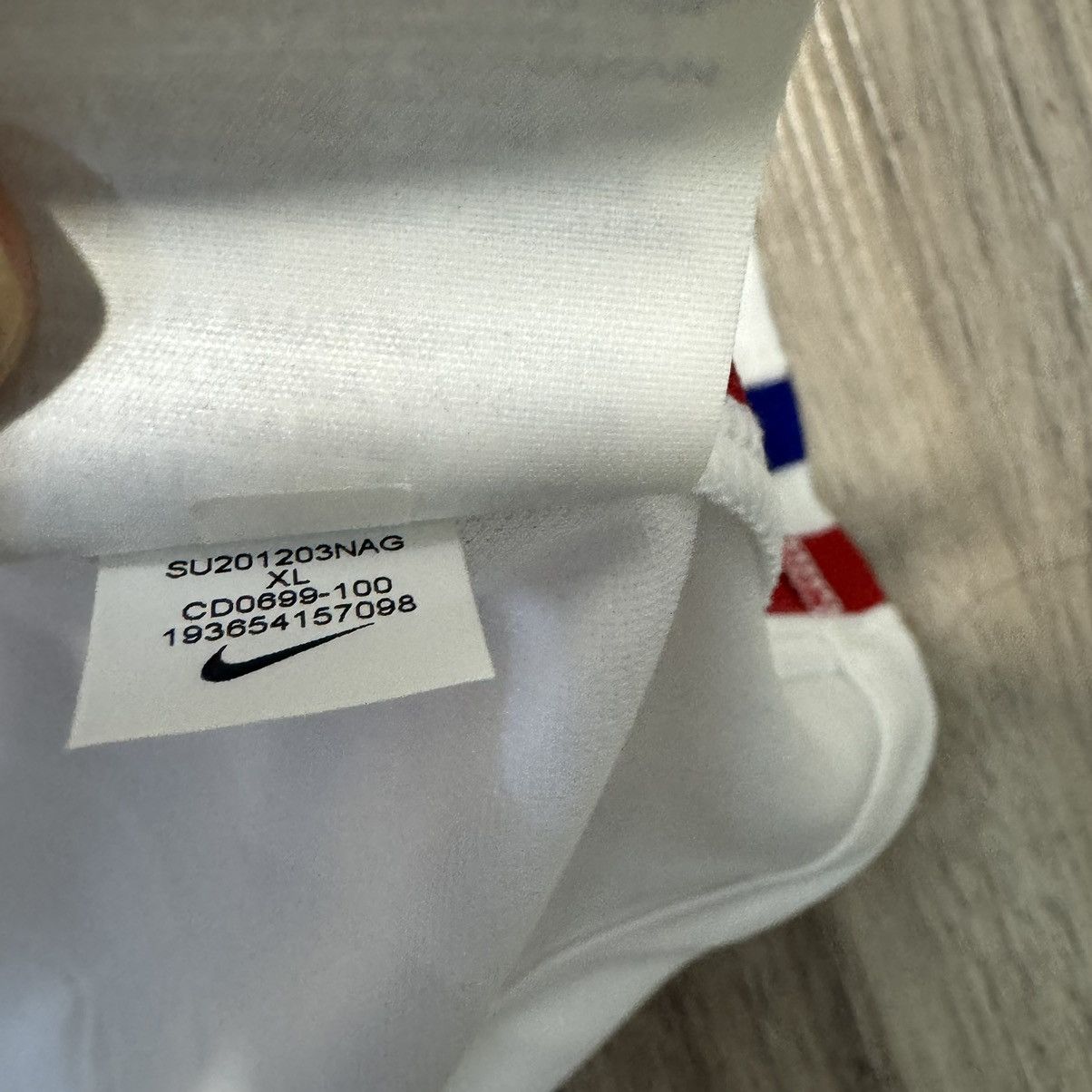 Nike France 20/21 away shirt #10 Mbappe (bnwt) Size US XL / EU 56 / 4 - 9 Thumbnail