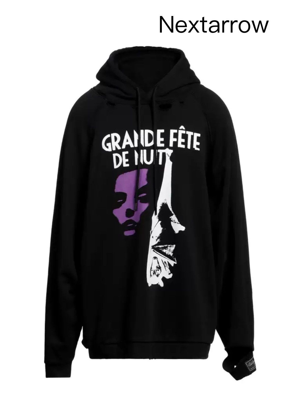 Raf Simons Raf Simons 22fw destroys portrait hoodies | Grailed