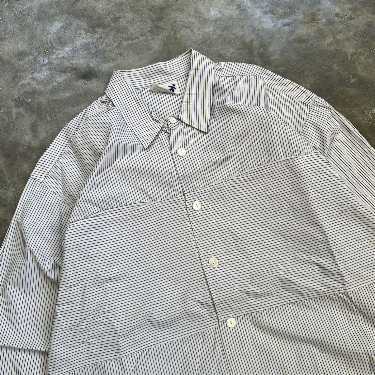 1990’s Hai Sporting Gear Stripe Double Pocket Shirt