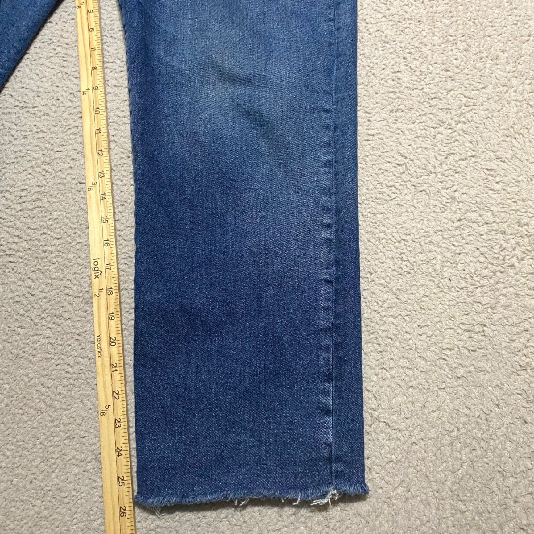 Vintage Kensie Jeans Jeans Blue Kensie Womens 18W Plus Medium Wash High Rise Straight 5-Pocket Denim Size 40" / US 18 - 6 Thumbnail
