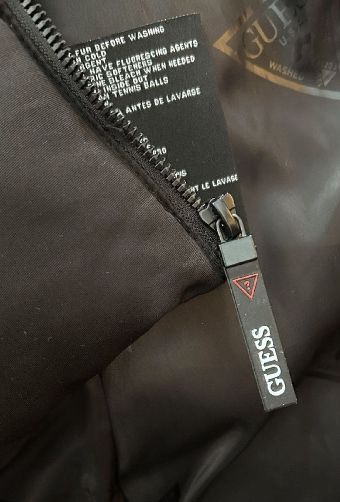 Guess Women’s GUESS Faux Fur Trim Hooded Puffer Jacket Size M / US 6-8 / IT 42-44 - 13 Thumbnail