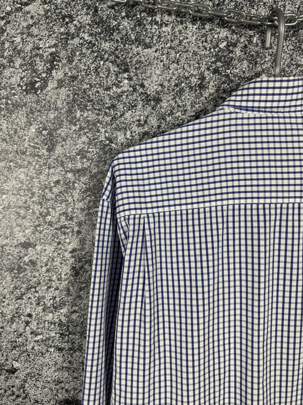Paul & Shark Paul Shark Long Sleeve Plaid Shirt Button Up Luxury Size 43 Size US L / EU 52-54 / 3 - 14 Thumbnail