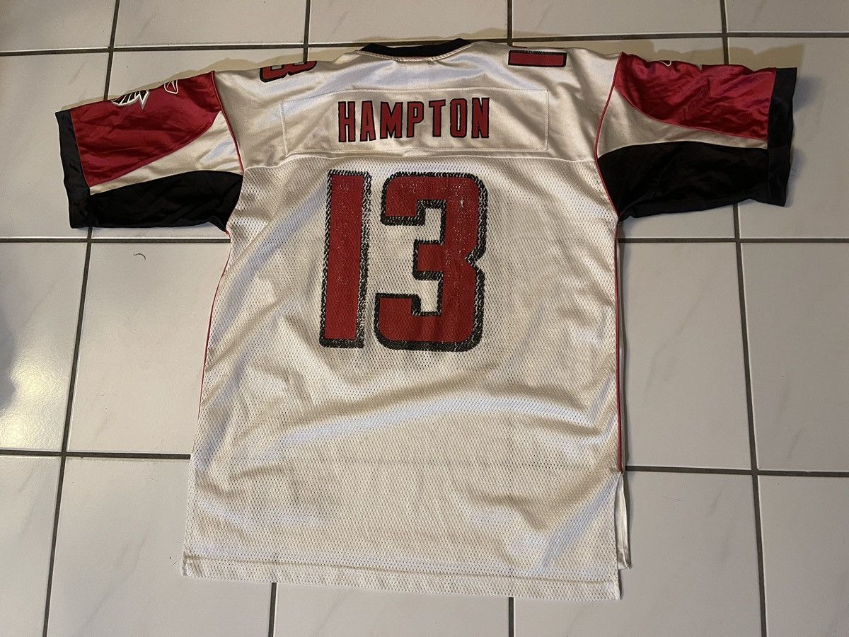 Reebok Atlanta Falcons Jersey #13 Hampton Reebok Men's Large NFL Size US L / EU 52-54 / 3 - 7 Thumbnail