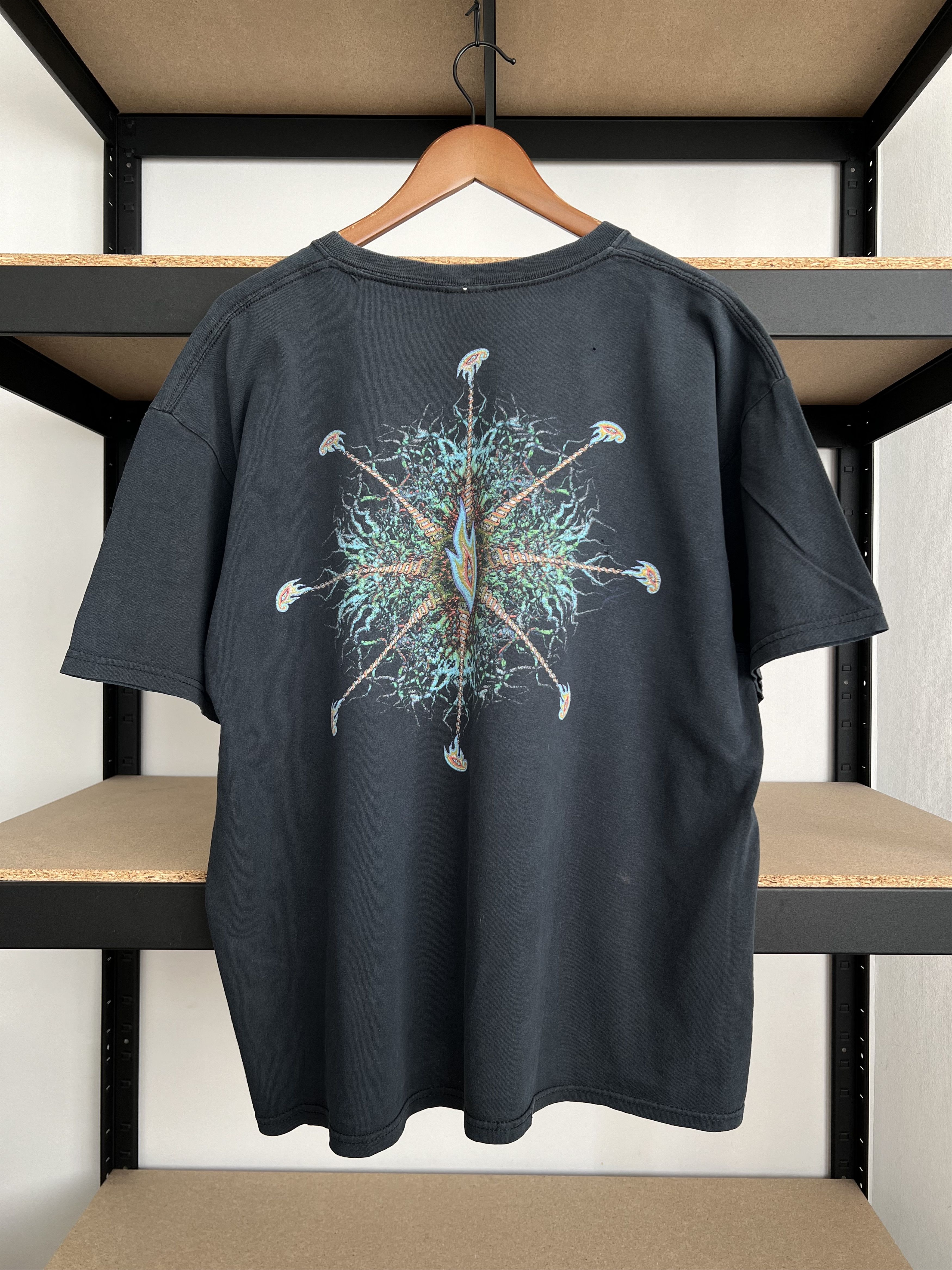 Band Tees Vintage 2000s Tool Lateralus Nerve Endings Thrashed T-shirt Size US XL / EU 56 / 4 - 4 Thumbnail