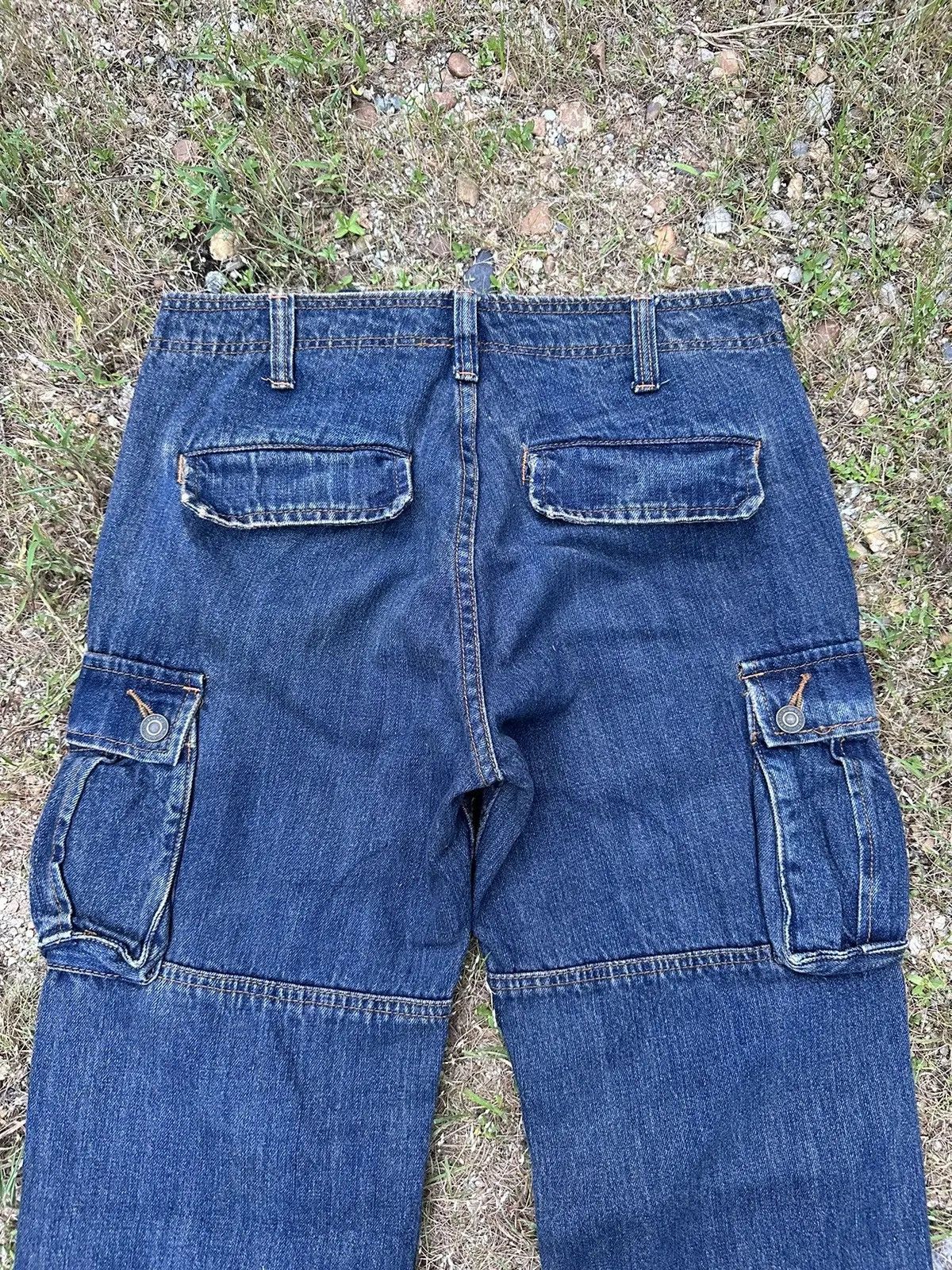If Six Was Nine W30 L31 🔥VINTAGE JUNGLE STORM JAPAN ZIPPER LEGS DENIM CARGO Size US 30 / EU 46 - 10 Thumbnail