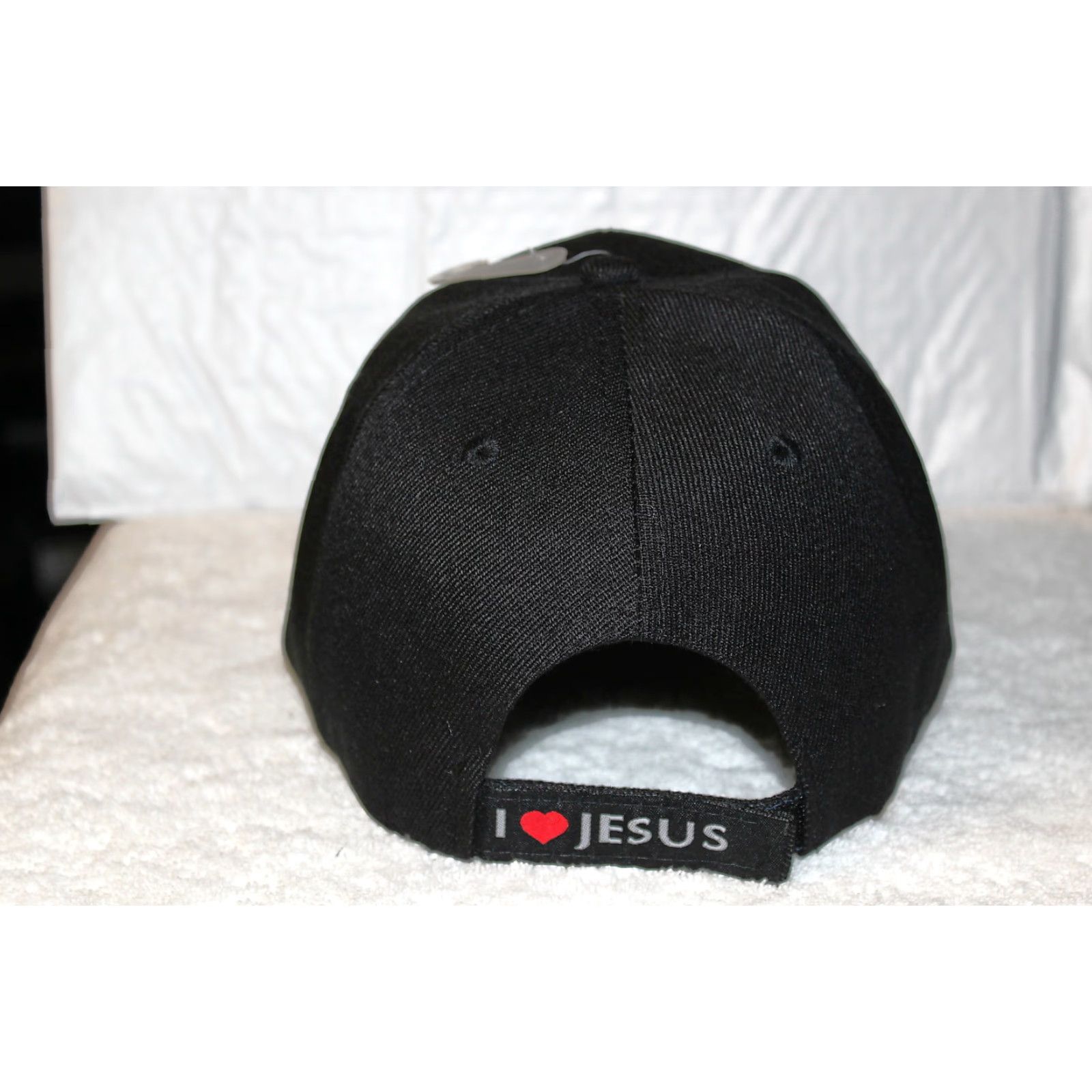 Roper VINTAGE Top Jesus Christ Cap Baseball Cap Men Adjustable Black Christian Faith Religious Size ONE SIZE - 2 Thumbnail