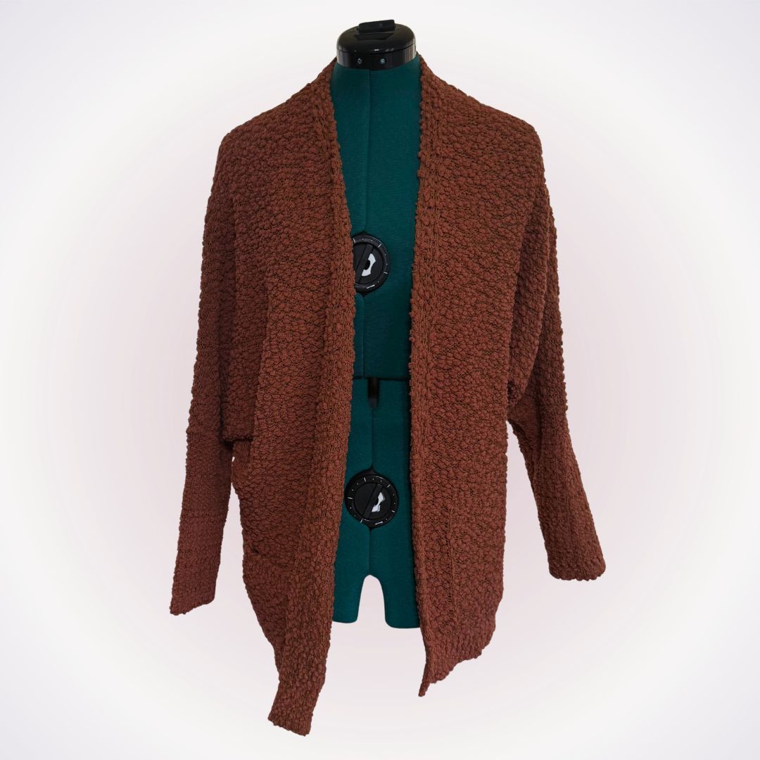 Other Textured Open-Front Cardigan | Sz S Size S / US 4 / IT 40 - 1 Thumbnail