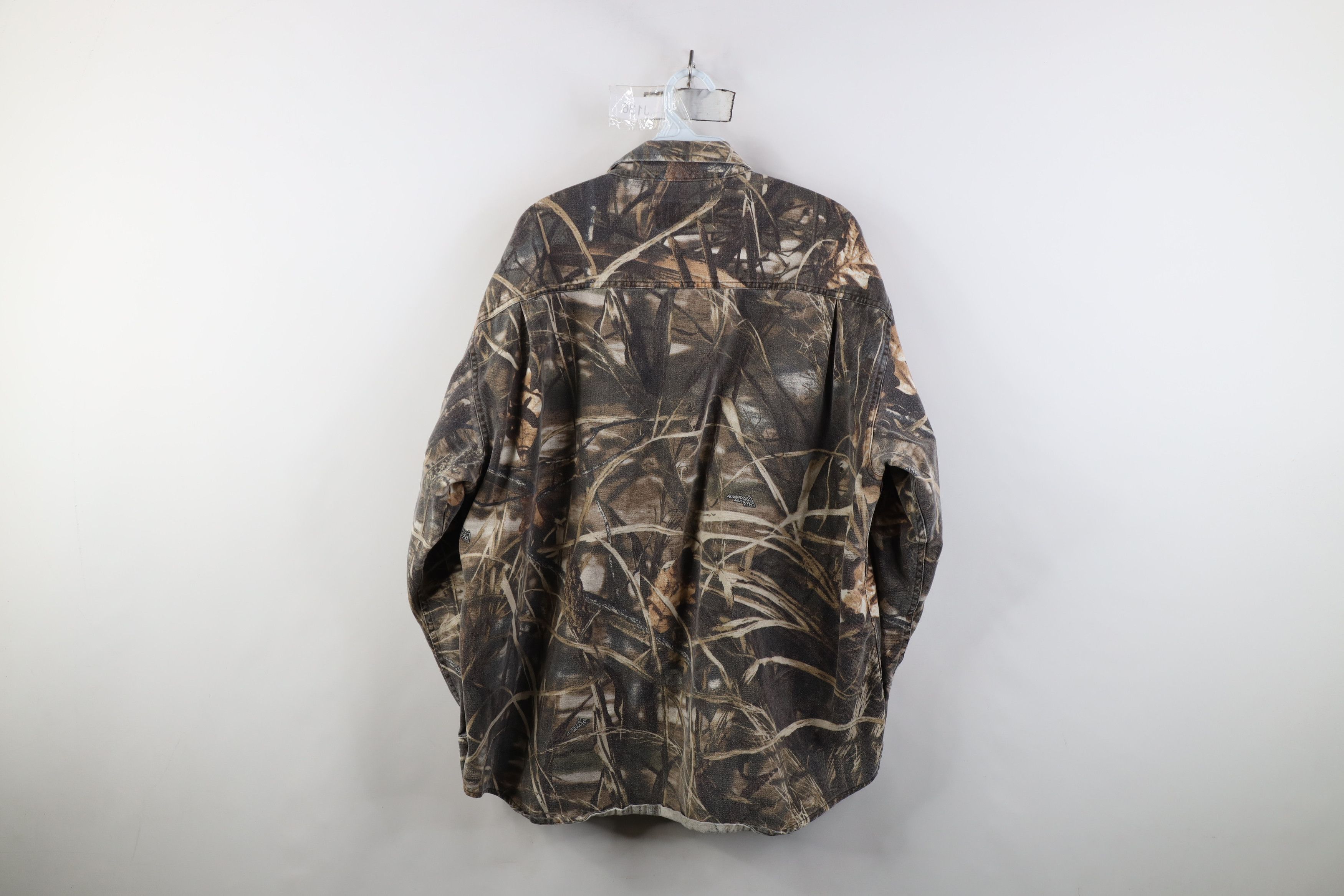 Cabelas Vintage 90s Cabelas Heavyweight Camouflage Button Shirt Size US XL / EU 56 / 4 - 10 Thumbnail