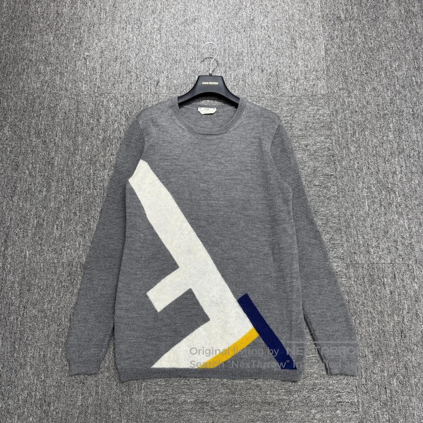 Fendi FENDI Large F wool sweater| Size US XS / EU 42 / 0 - 1 Thumbnail