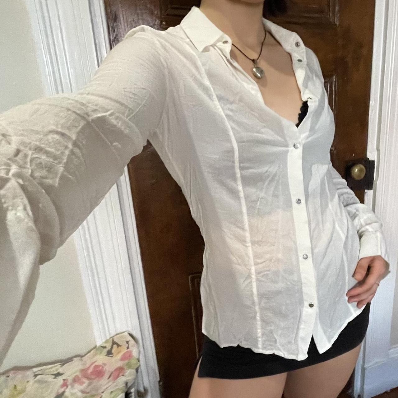 Diesel × Japanese Brand Diesel lace up blouse Size S / US 4 / IT 40 - 6 Thumbnail