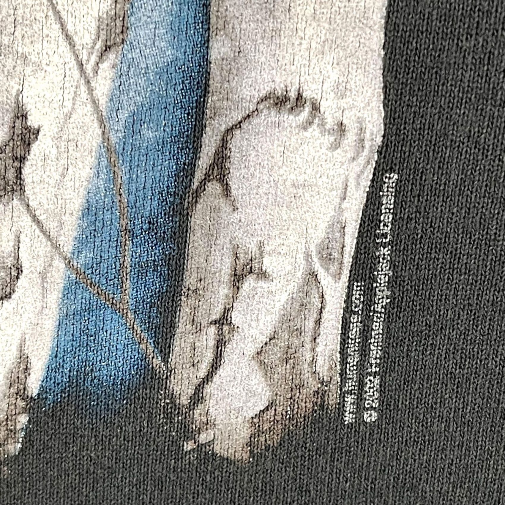 Anvil VINTAGE Anvil Sweatshirt Mens M Gray White Wolves Forest Graphic 90s Shirt Mens Gray Wolves Forest Graphic Sweatshirt Size US M / EU 48-50 / 2 - 6 Thumbnail