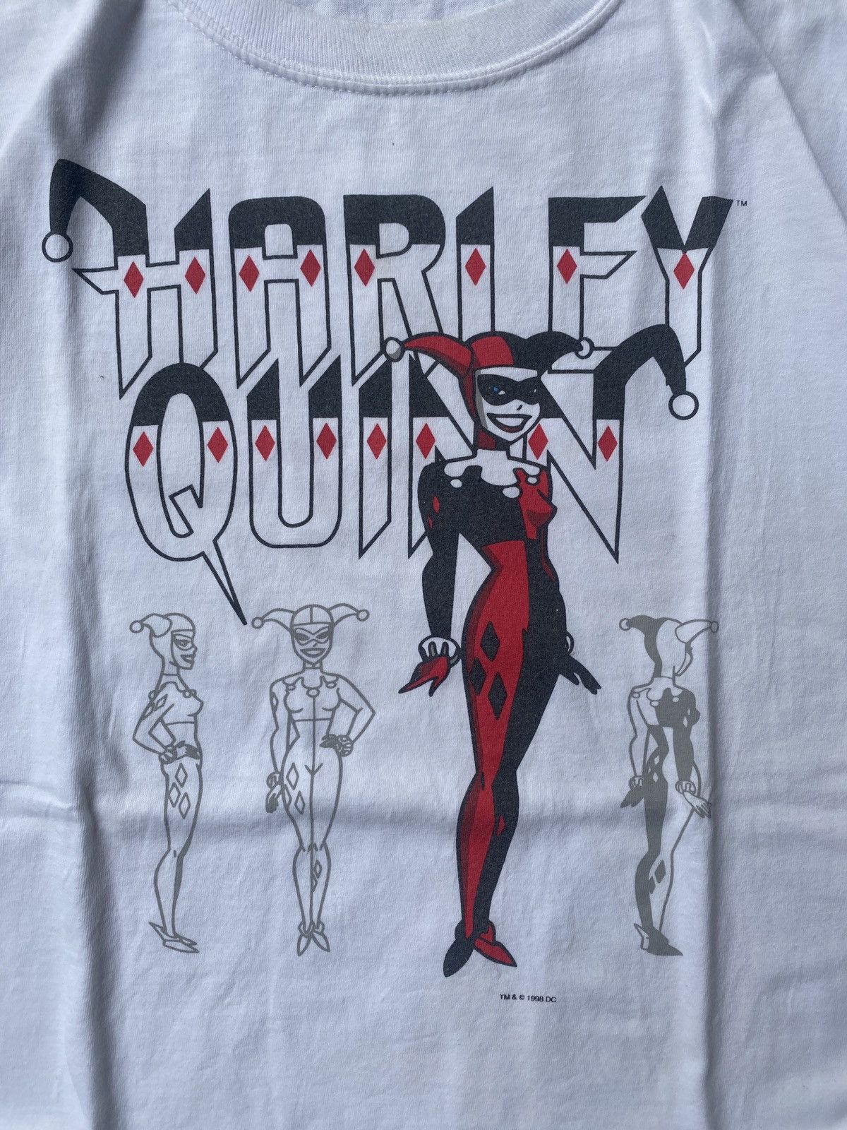 Marvel Comics Rare Vintage Harley Quinn DC Comics Tee Large Graphiti Size US L / EU 52-54 / 3 - 6 Thumbnail