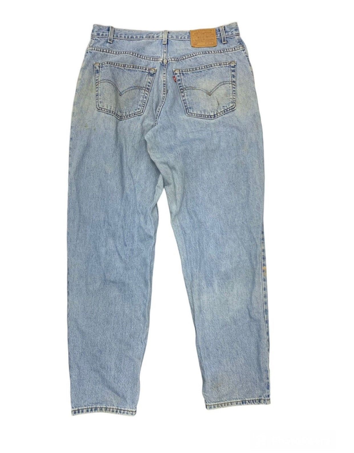 Levi's Vintage 90s Levis Baggy Tapered Leg Jeans Size US 38 / EU 54 - 2 Thumbnail