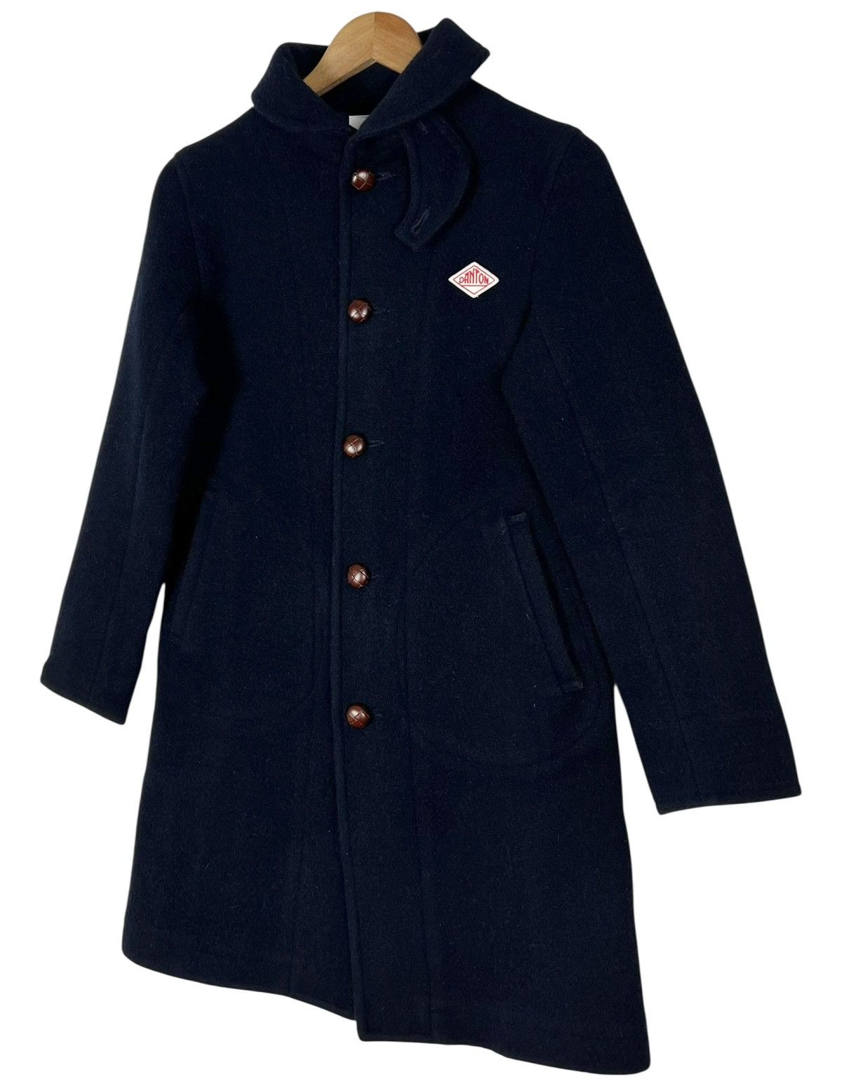 Danton Vintage Danton Vetements de Travail Wool Long Jacket Size M / US 6-8 / IT 42-44 - 3 Thumbnail