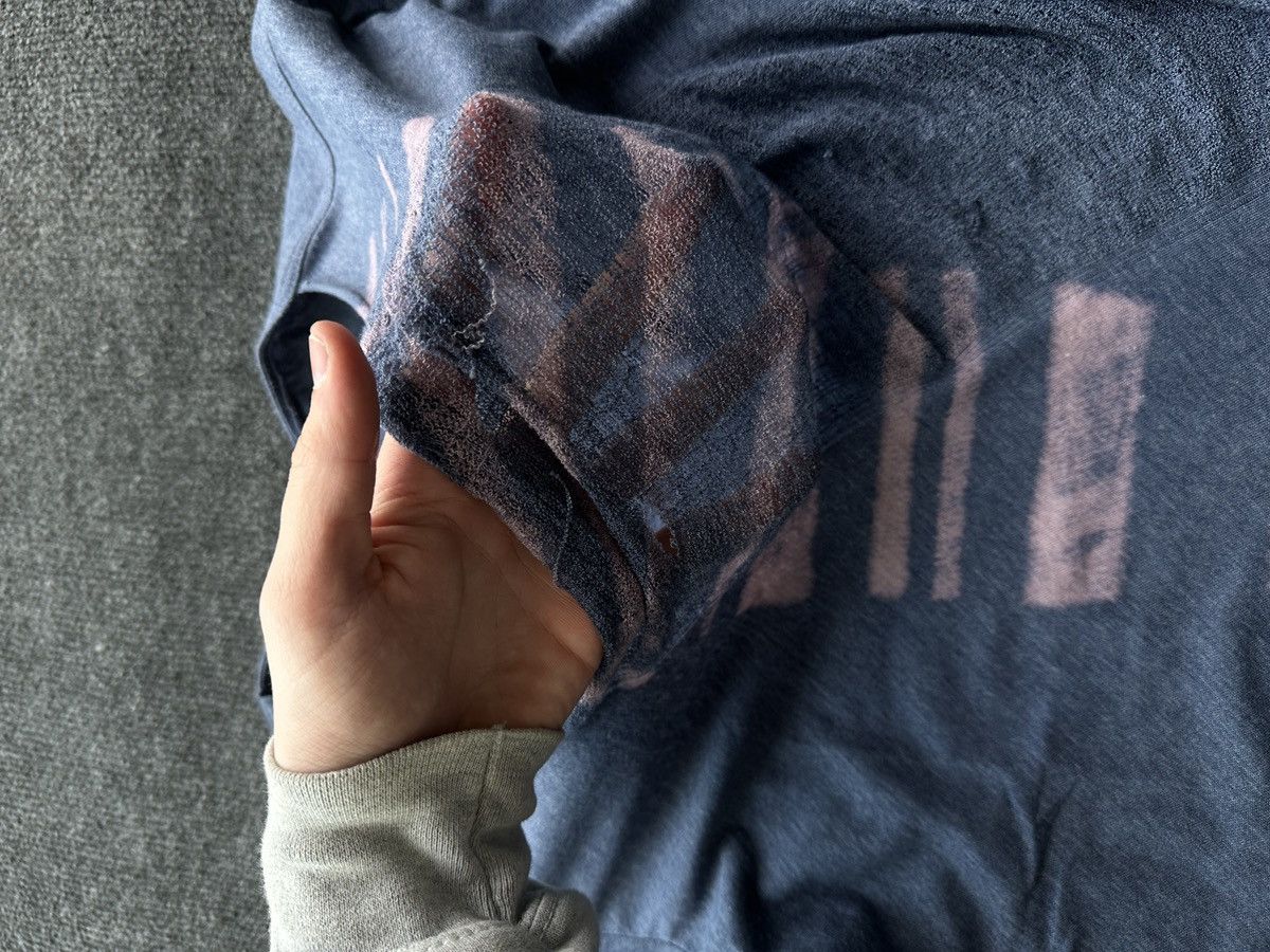 Other OPIUM 🚨 RAQUEL ALLEGRA BASIC LINE BLUE OPIUM DISTRESSED TEE Size M / US 6-8 / IT 42-44 - 5 Thumbnail