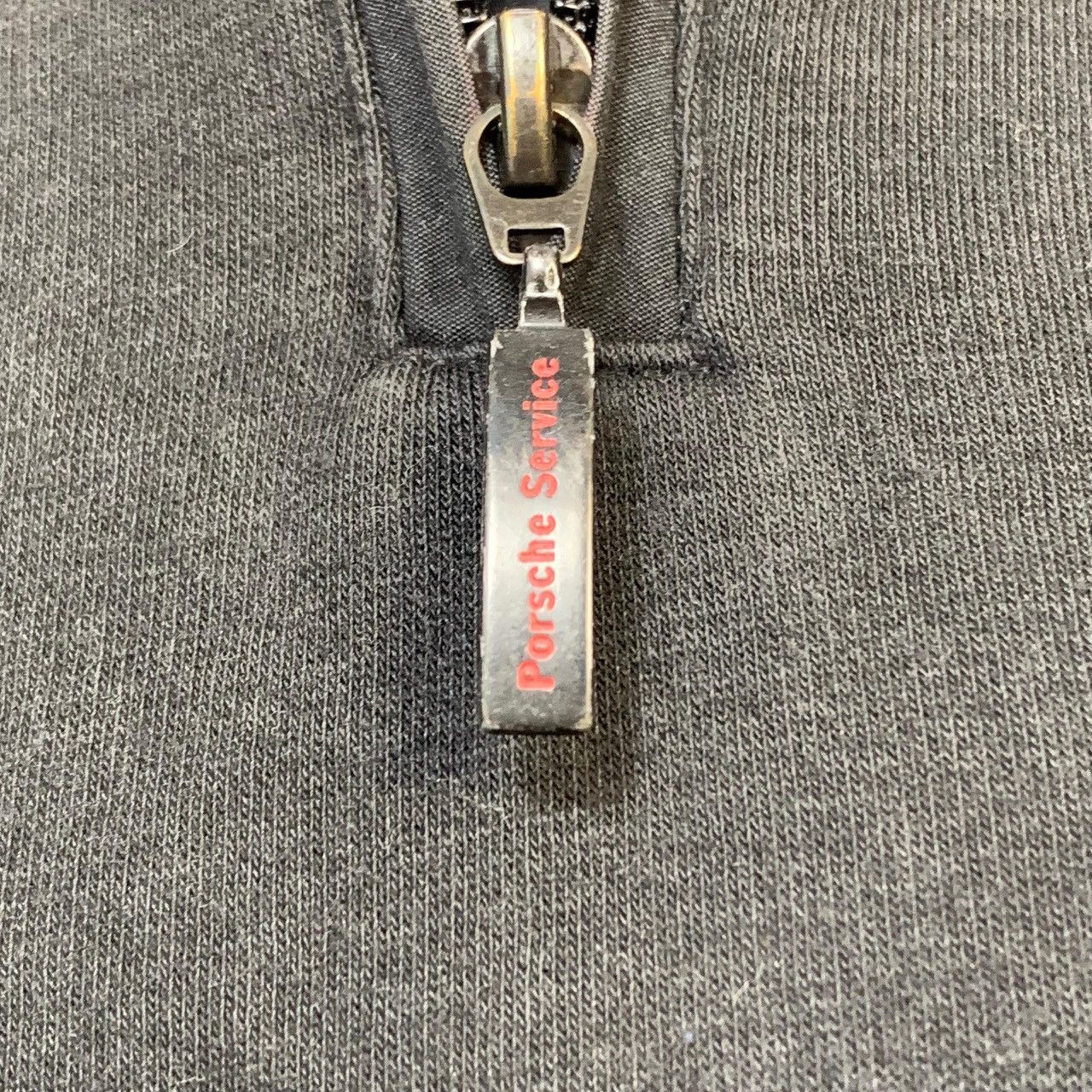 Porsche Design Porsche Service Half Zipper Sweatshirt 90s vintage Size US XL / EU 56 / 4 - 18 Thumbnail