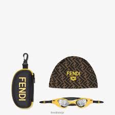 Fendi o1loc1c0824 Size: OS/ Swim Sunglasses in Black Size ONE SIZE - 1 Preview