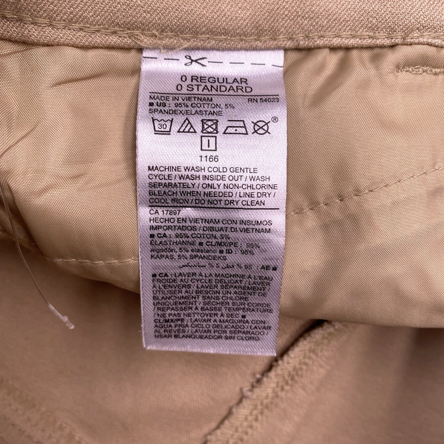 Old Navy Old Navy Pixie Pants 0 Khaki Brown Mid Rise Pull On Stretch New Size 25" / US 0 / IT 36 - 6 Thumbnail