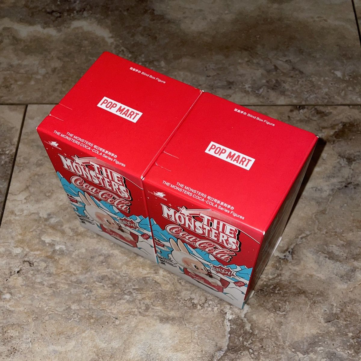 POP MART Pack of 2 Pop Mart Labubu The Monsters Coca-Cola Figures Size ONE SIZE - 5 Thumbnail