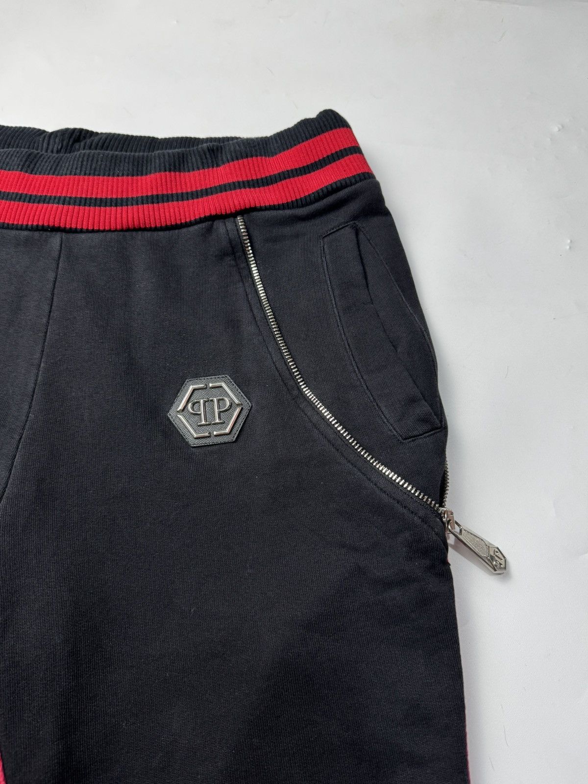 Designer × Philipp Plein Philipp Plein Homme Archived Zipper Shorts Pants Size US 30 / EU 46 - 4 Thumbnail