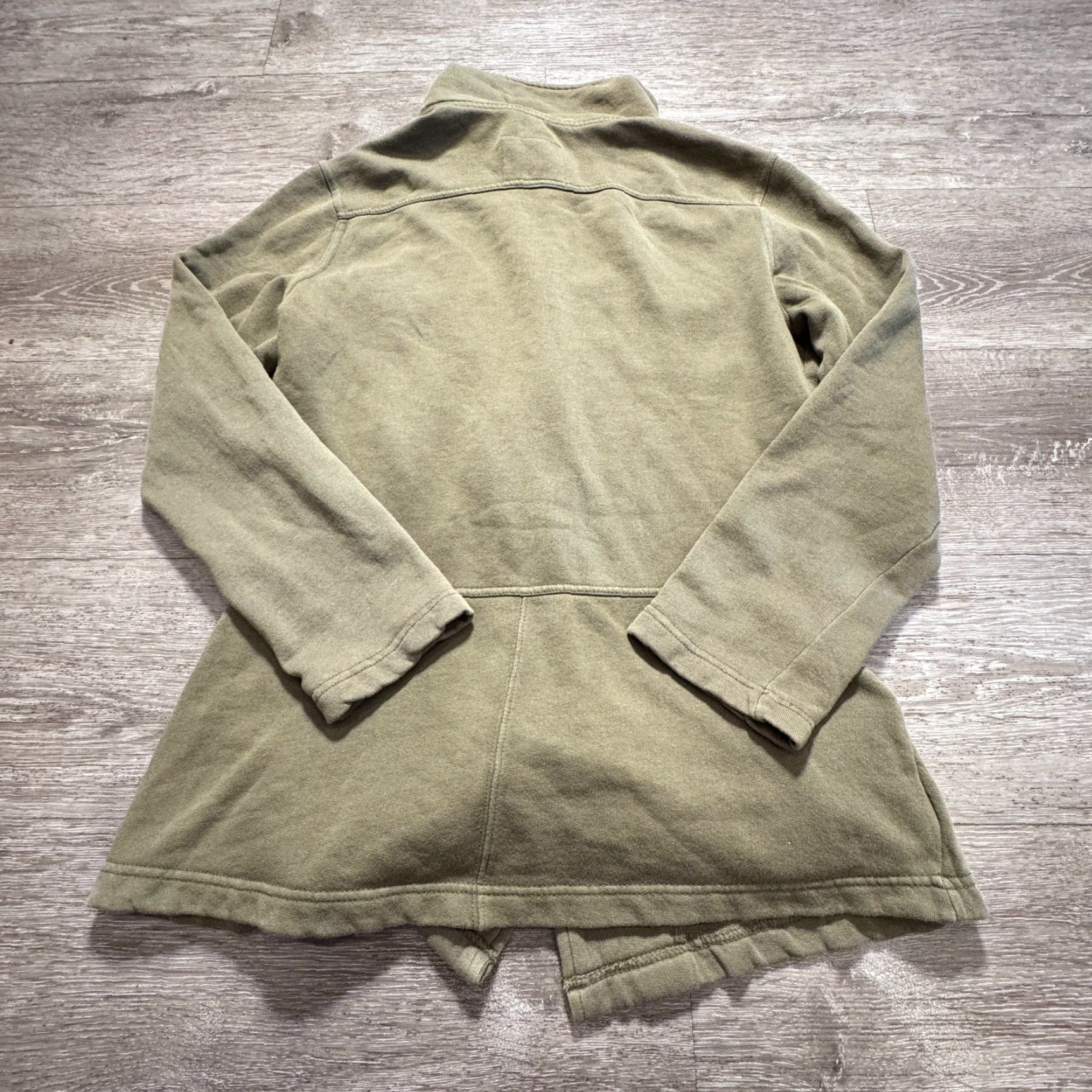 Prana prAna Jacket Womens M Green Tori Button Up Fleece Knit 100% Cotton Sweater Jacket Outdoor Winter Fall 90s Mens Womens Size M / US 6-8 / IT 42-44 - 6 Thumbnail