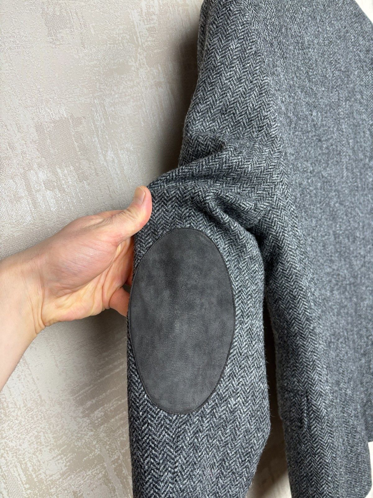 H&M H&M Moon Wool Tweed Herringbone Elbow Pads Blazer EU 48 Size 38R - 18 Thumbnail