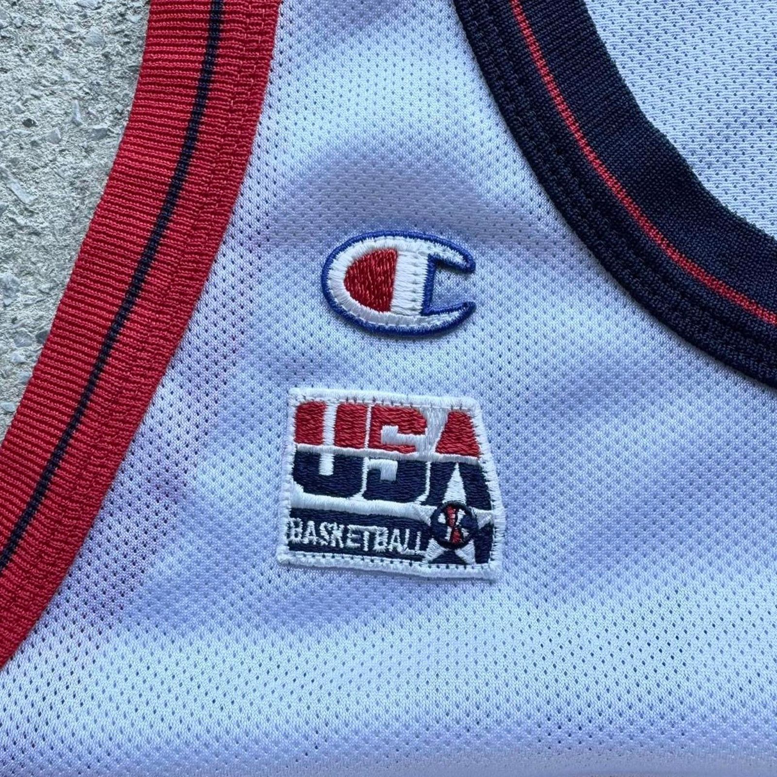 Champion 90s Team USA Grant Hill 5 Olympics Basketball Jersey Size US M / EU 48-50 / 2 - 6 Thumbnail