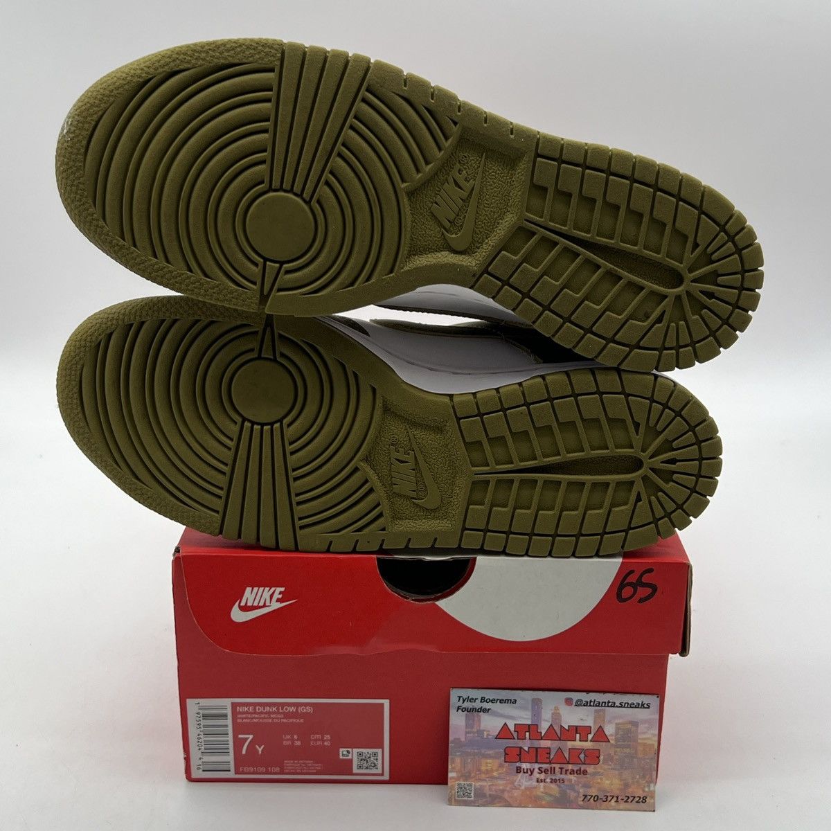 Nike Nike dunk low pacific moss Size US 7 / EU 40 - 8 Thumbnail