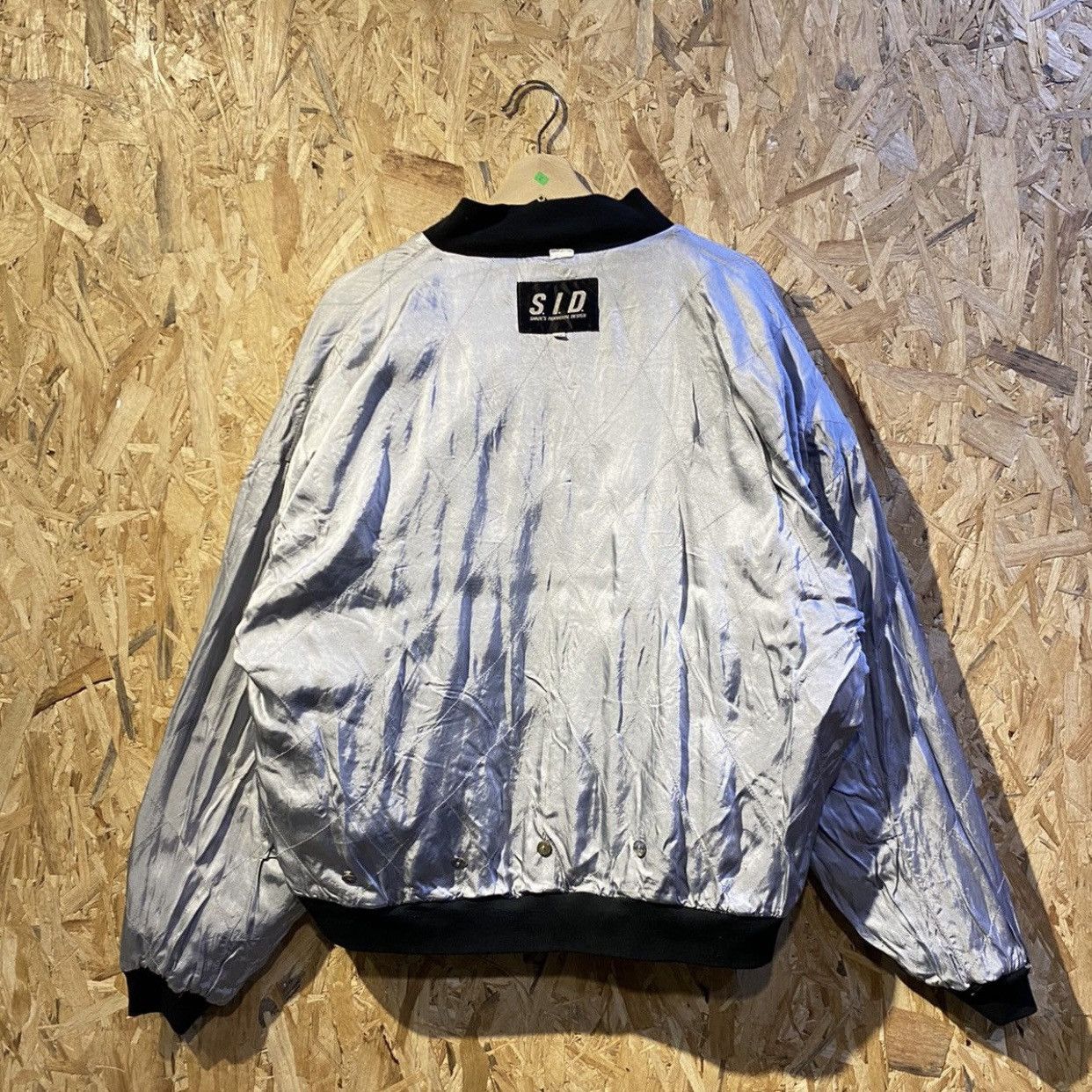 Japanese Brand × Vintage Vintage S.I.D. Japanese Brand Reversible Bomber jackets Size US M / EU 48-50 / 2 - 3 Thumbnail