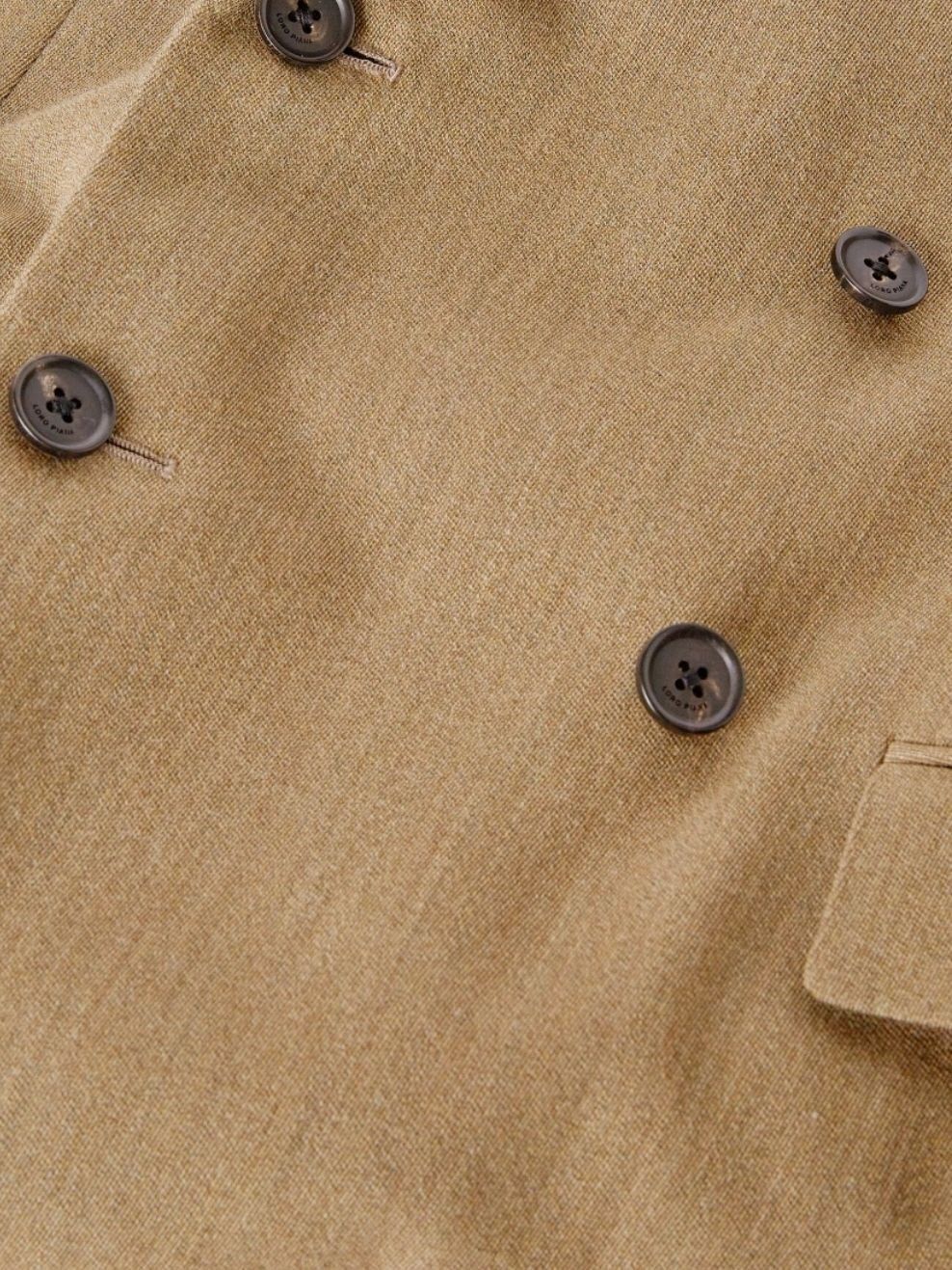 Loro Piana o1w1db10825 FAO6553 Milano Jacket in Dark Beige Size US XL / EU 56 / 4 - 5 Thumbnail