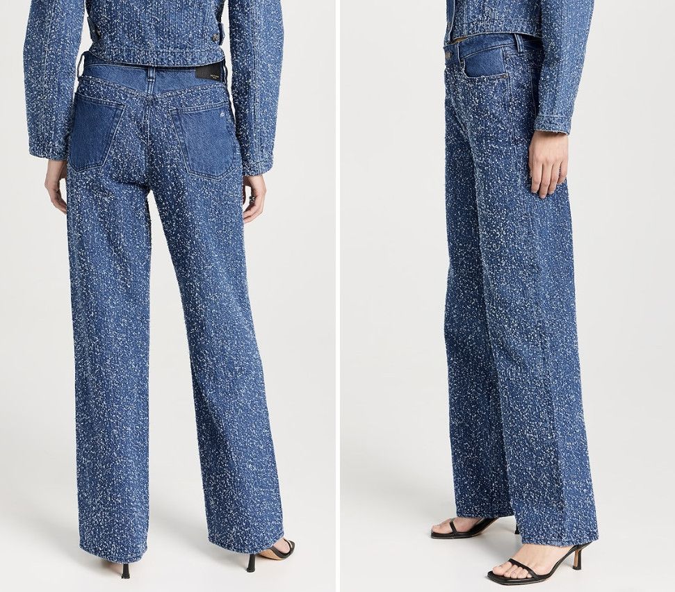 Rag & Bone Rag & Bone New York Logan Tweed Denim Jeans Midtweed ( 24 ) Size 24" / US 00 / IT 34 - 3 Thumbnail