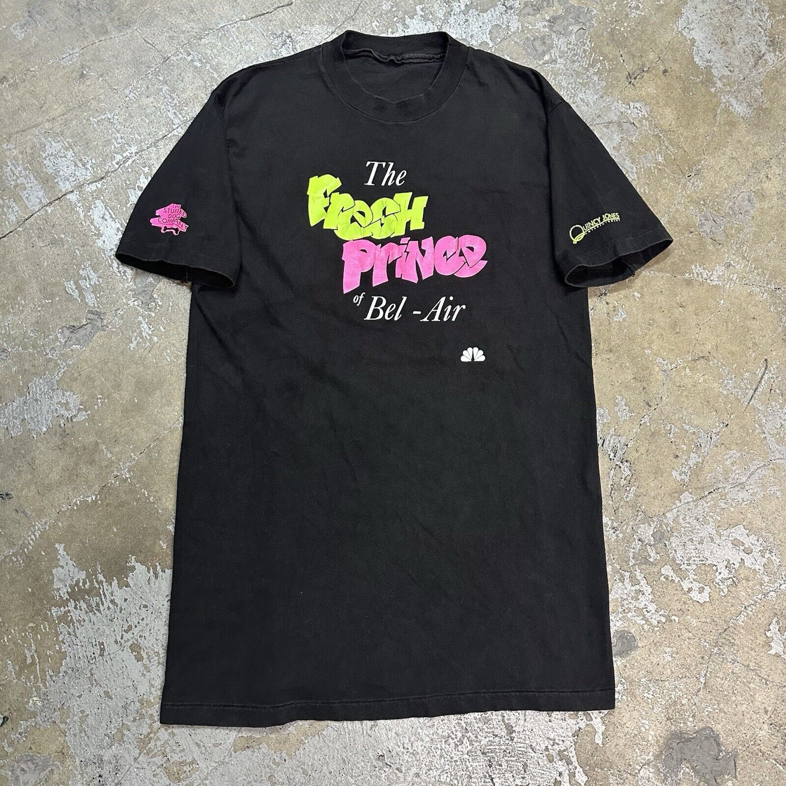 Vintage Vintage 90s The Fresh Prince of Bel-Air TV Show Promo Tee Size US M / EU 48-50 / 2 - 2 Thumbnail