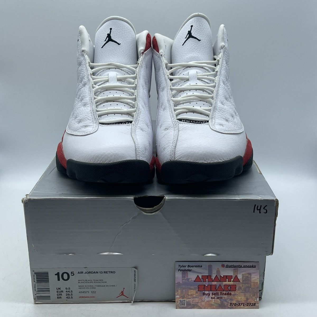 Jordan Brand Air Jordan 13 Chicago Size US 10.5 / EU 43-44 - 2 Thumbnail